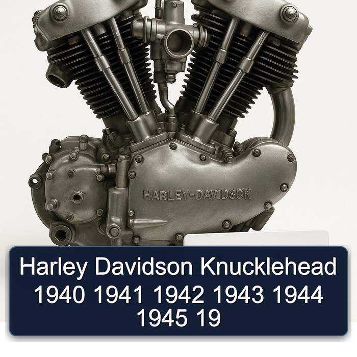 Harley Davidson Knucklehead 1940-1945