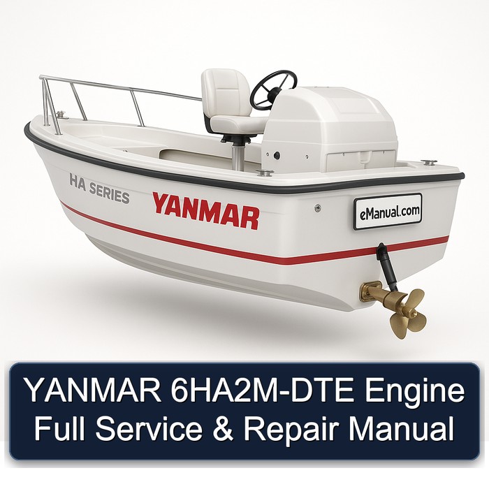 YANMAR 6HA2M-DTE Engine Full Service & Repair Manual