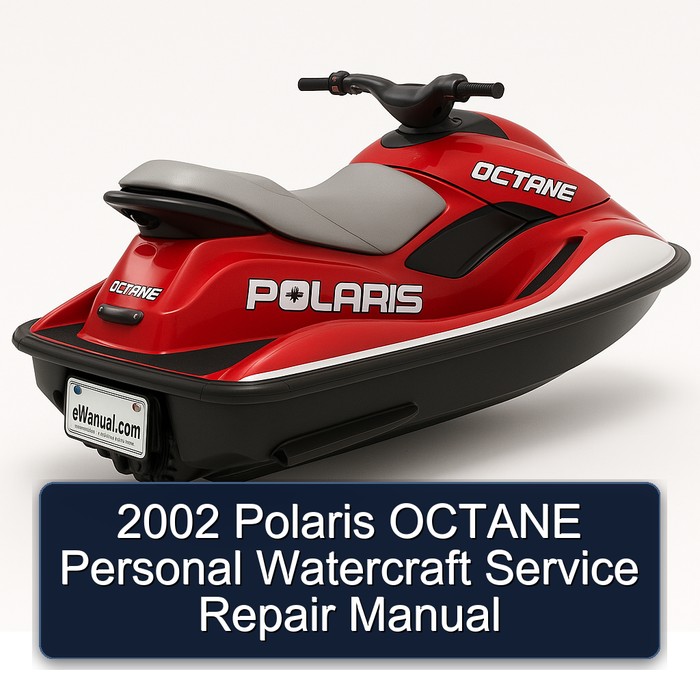 2002 Polaris OCTANE Personal Watercraft Manual de servicio y reparación