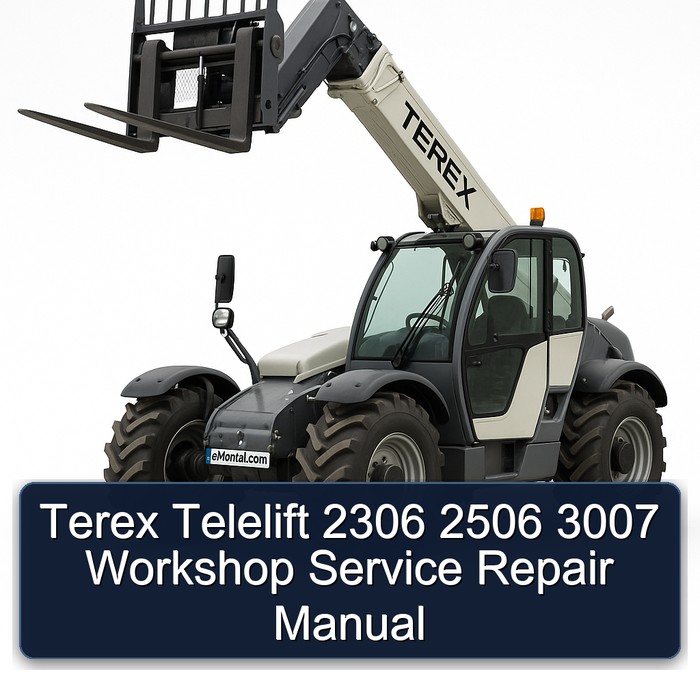 Terex Telelift 2306 2506 3007 Workshop Service Repair Manual 