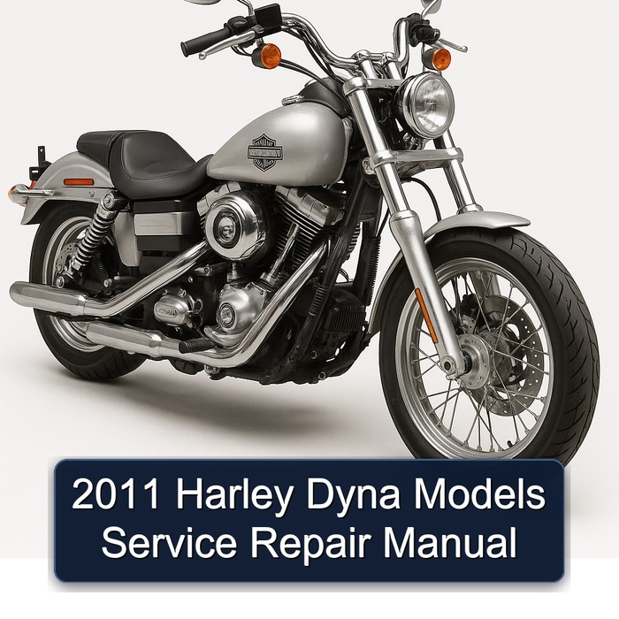 2011 Harley Dyna Models Manual de servicio y reparación