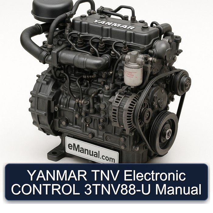 YANMAR TNV Electronic CONTROL 3TNV88-U Manual