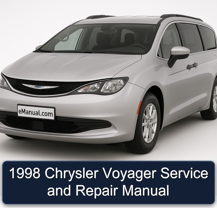 1998 Chrysler Voyager Manual de servicio y reparación