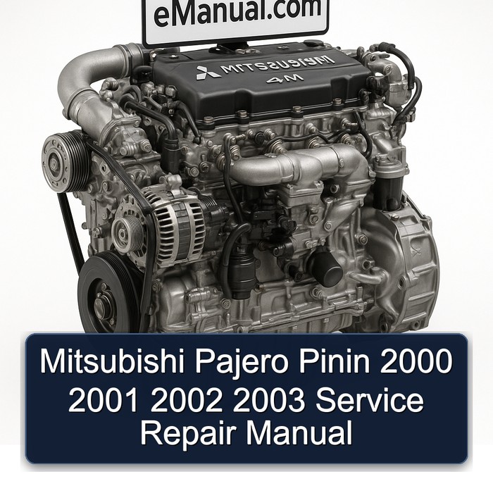 Manual de Servicio y Reparación Mitsubishi Pajero Pinín 2000-2003