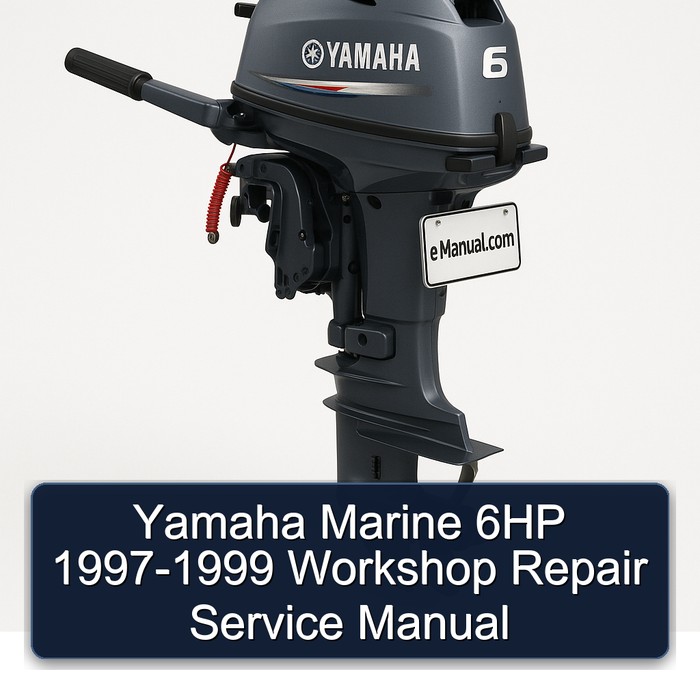 Yamaha Marine 6HP 1997-1999 Workshop Repair Service Manual
