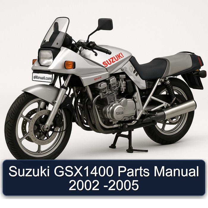 Suzuki GSX1400 Parts Manual 2002 -2005