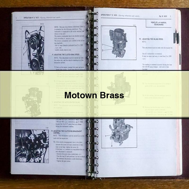 Motown Brass PDF Download