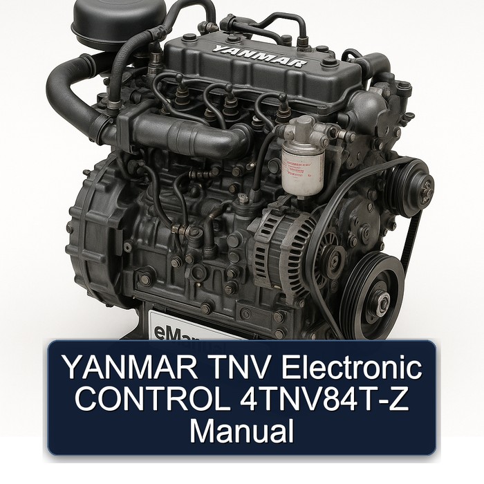 YANMAR TNV Electronic CONTROL 4TNV84T-Z Manual