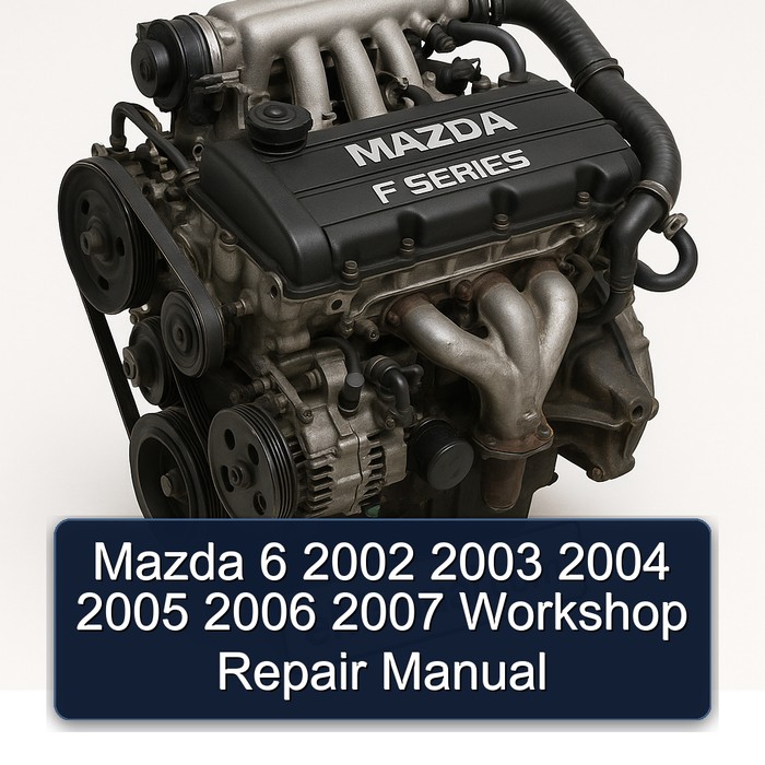Mazda 6 2002 2003 2004 2005 2006 2007 Workshop Repair Manual