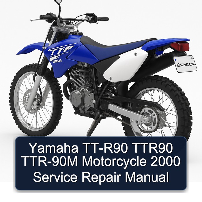 Yamaha TT-R90 TTR90 TTR-90M Motorcycle 2000 Service Repair Manual