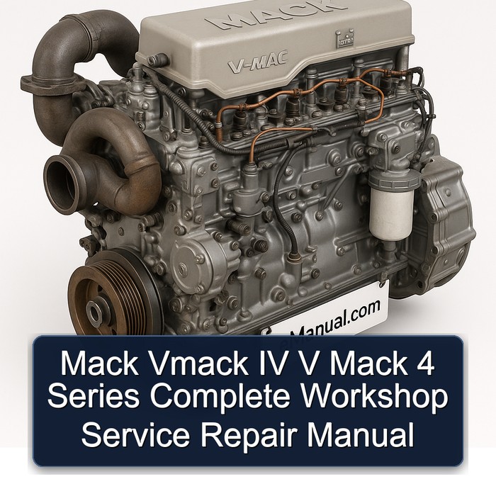 Mack Vmack IV V Mack 4 Series Complete Workshop Service Repair Manual 