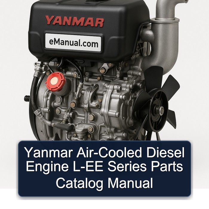 Catálogo de Piezas y Manual del Motor Diésel Enfriado por Aire Yanmar Serie L-EE