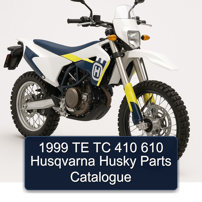 1999 TE TC 410 610 Husqvarna Husky Parts Catalogue