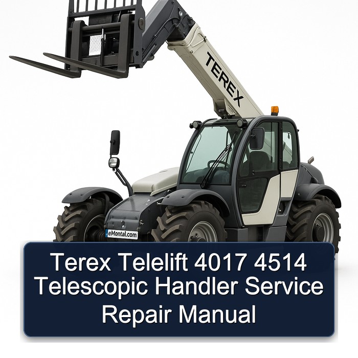 Terex Telelift 4017/4514 Teleskoplader Servicehandbuch