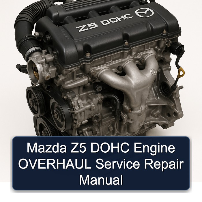 Manual de Reparación de Servicio de Rectificación de Motor Mazda Z5 DOHC
