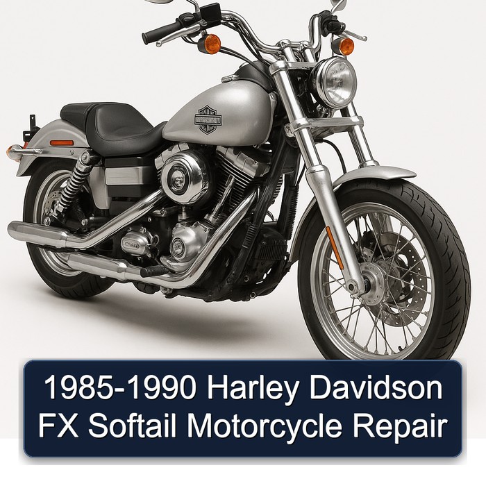 1985-1990 Harley Davidson FX Softail Motorcycle Repair