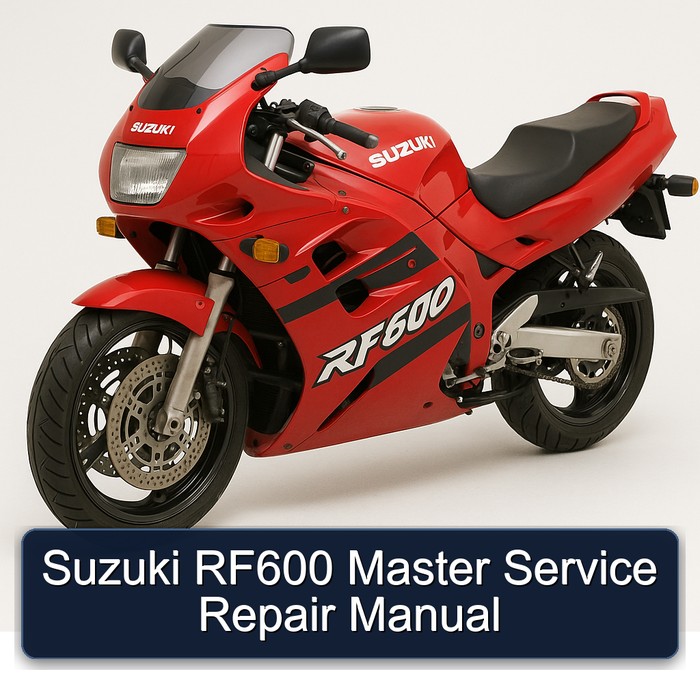 Suzuki RF600 Master Manual de servicio y reparación