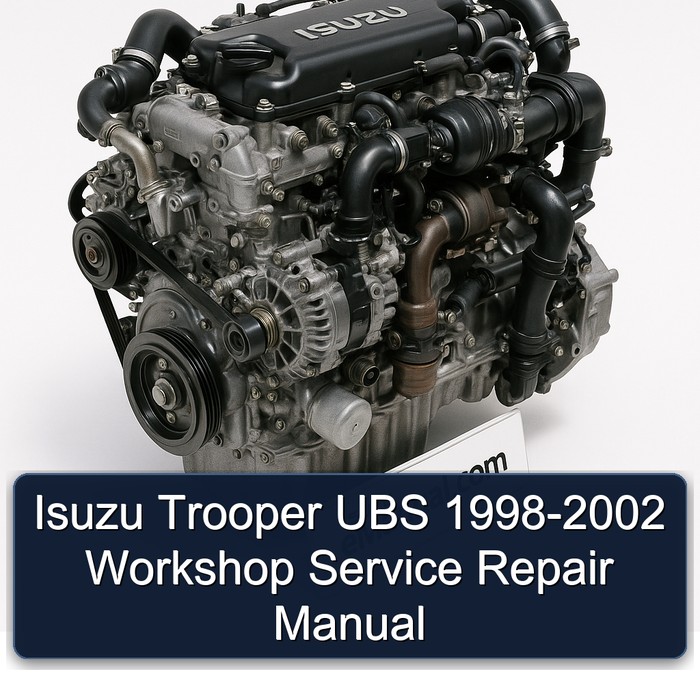 Isuzu Trooper UBS 1998-2002 Workshop Manual de servicio y reparación