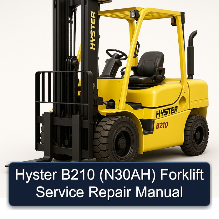 Hyster B210 (N30AH) Forklift Service Repair Manual