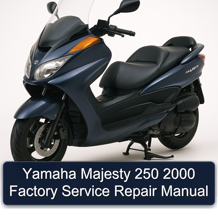 Yamaha Majesty 250 2000 Factory Service Repair Manual 