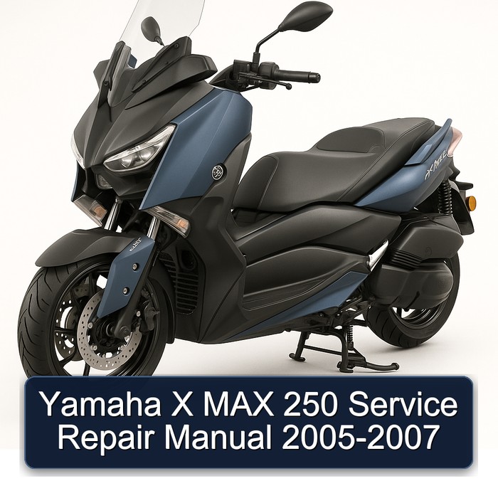 Yamaha X MAX 250 Manual de servicio y reparación 2005-2007