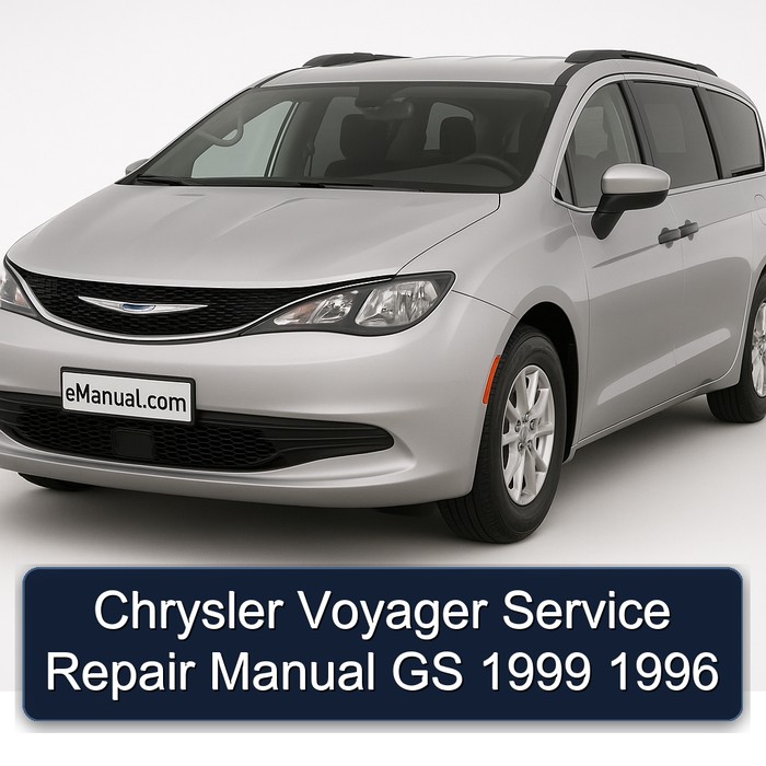 Chrysler Voyager Manual de servicio y reparación GS 1999 1996