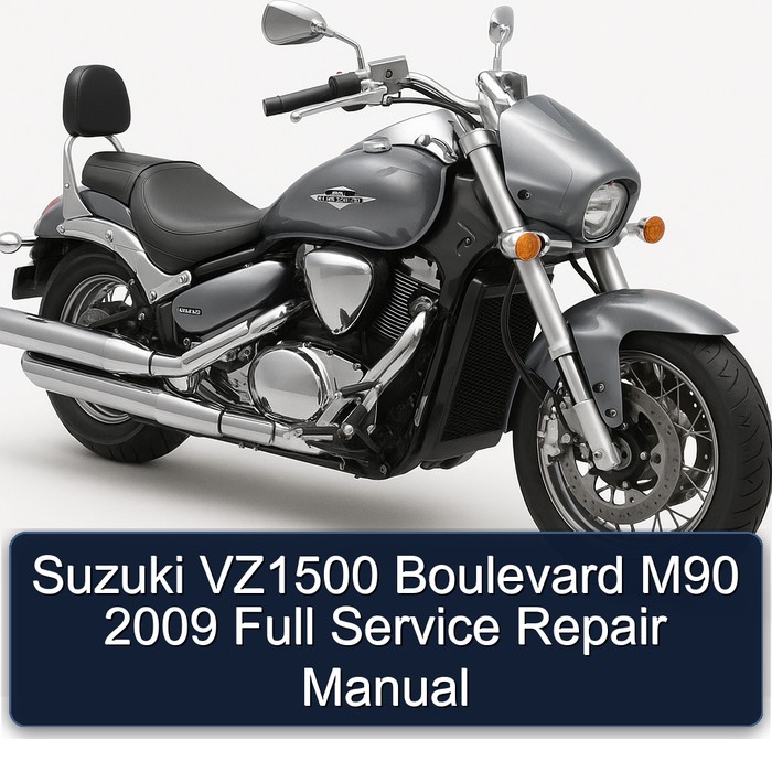 Suzuki VZ1500 Boulevard M90 2009 Full Service Repair Manual