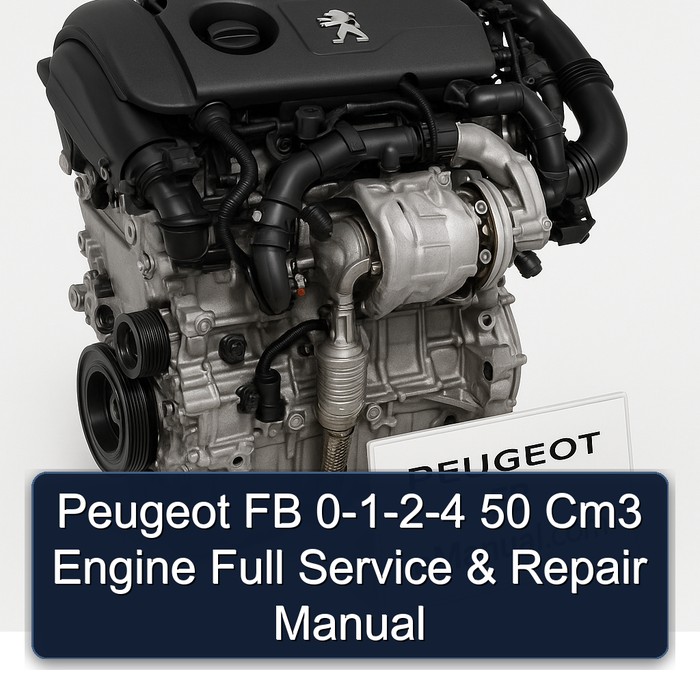 Manual de Servicio y Reparación Completo Peugeot FB 0-1-2-4 50 Cm3