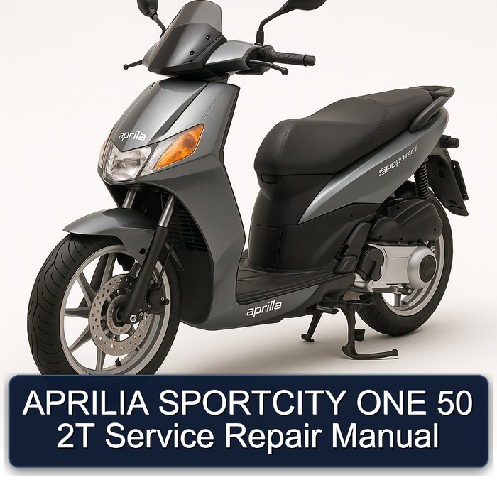 APRILIA SPORTCITY ONE 50 2T Manual de servicio y reparación