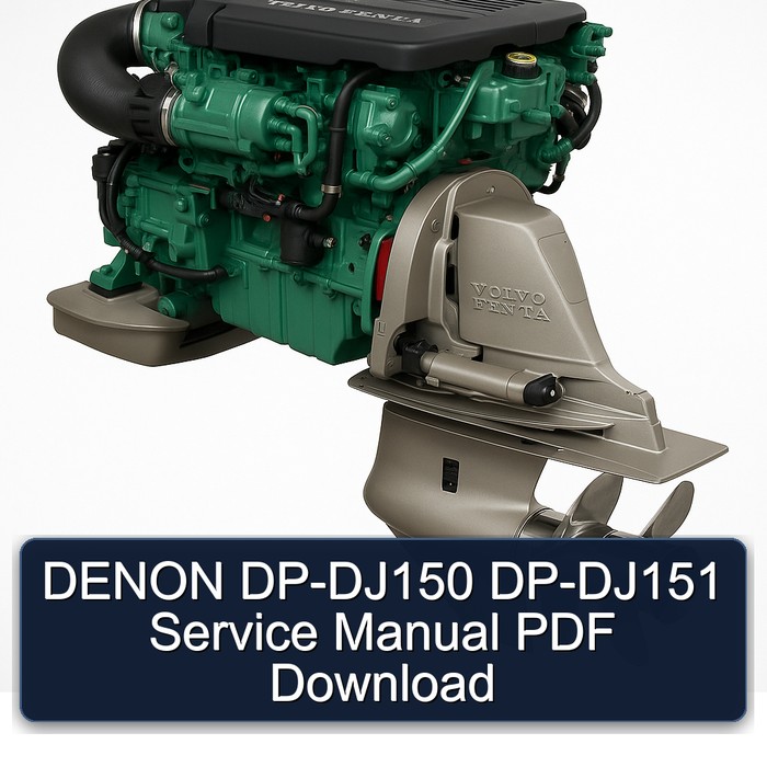 DENON DP-DJ150 DP-DJ151 Service Manual PDF Download