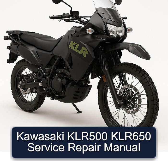 Kawasaki KLR500 KLR650 Manual de servicio y reparación