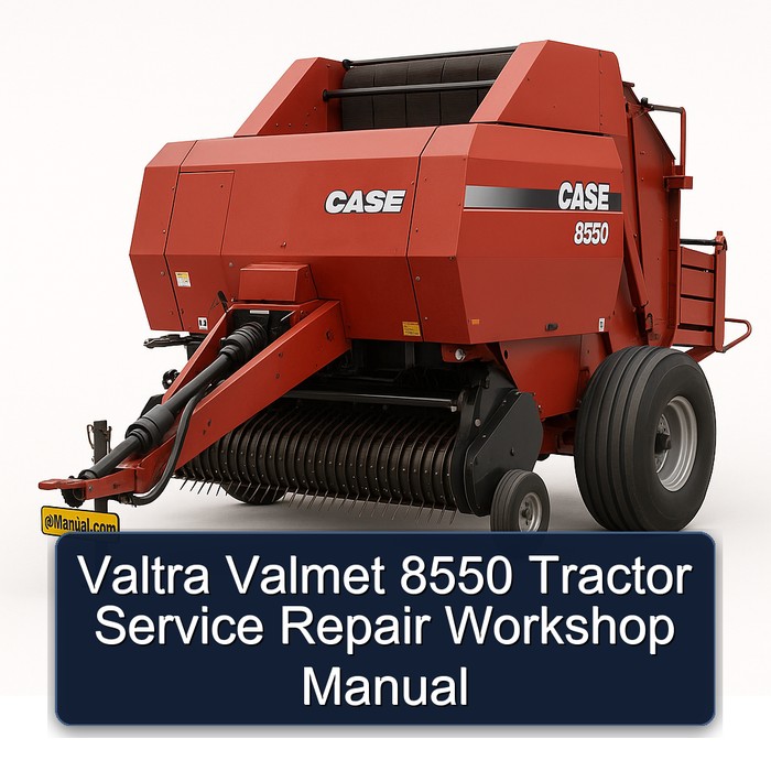 Manual de Servicio y Reparación del Tractor Valtra Valmet 8550