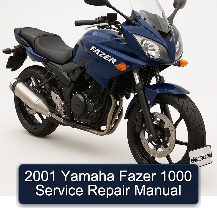 2001 Yamaha Fazer 1000 Manual de servicio y reparación