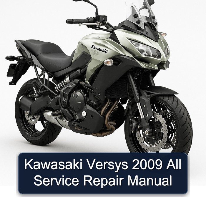 Kawasaki Versys 2009 All Manual de servicio y reparación