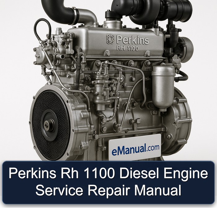 Perkins Rh 1100 Diesel Engine Manual de servicio y reparación