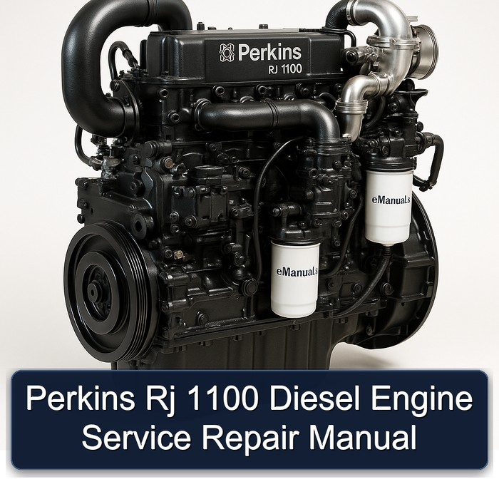 Perkins Rj 1100 Diesel Engine Manual de servicio y reparación