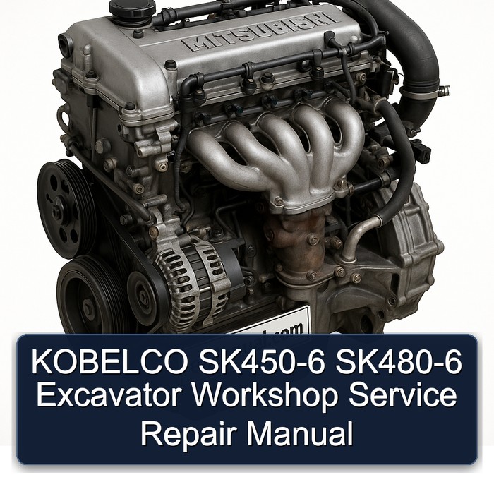 KOBELCO SK450-6 SK480-6 Excavator Workshop Service Repair Manual
