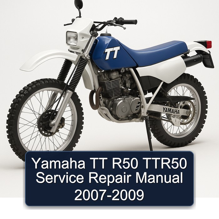 Yamaha TT R50 TTR50 Service Repair Manual 2007-2009