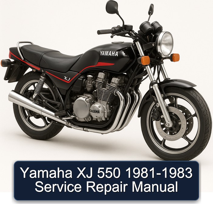 Yamaha XJ 550 1981-1983 Manual de servicio y reparación