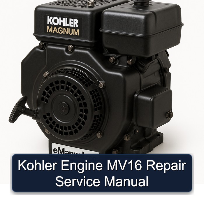 Kohler Engine MV16 Repair Service Manual
