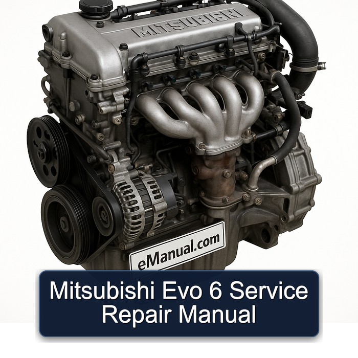 Mitsubishi Evo 6 Reparaturhandbuch