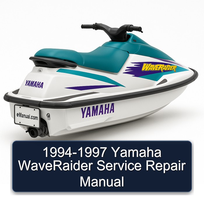1994-1997 Yamaha WaveRaider Manual de servicio y reparación