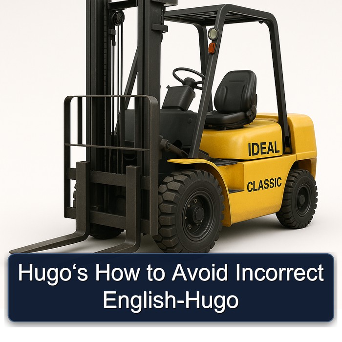 Hugo‘s How to Avoid Incorrect English-Hugo