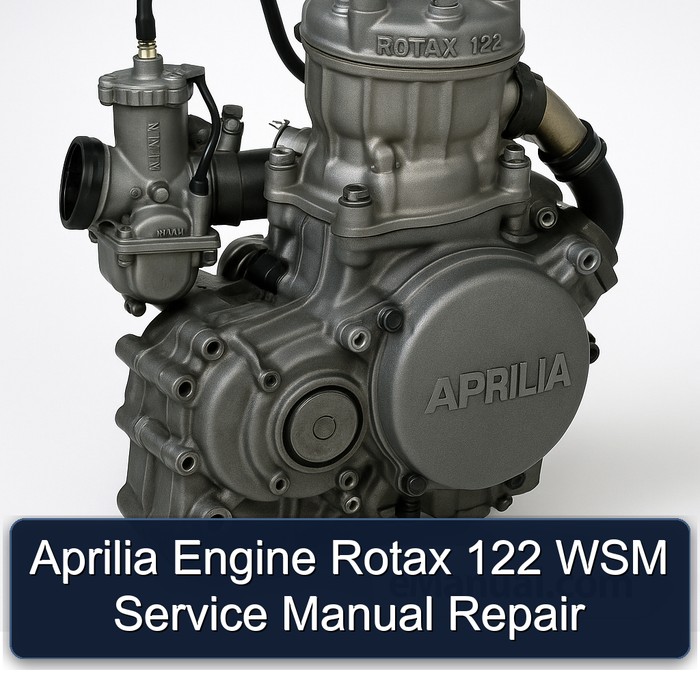 Aprilia Engine Rotax 122 WSM Service Manual Repair