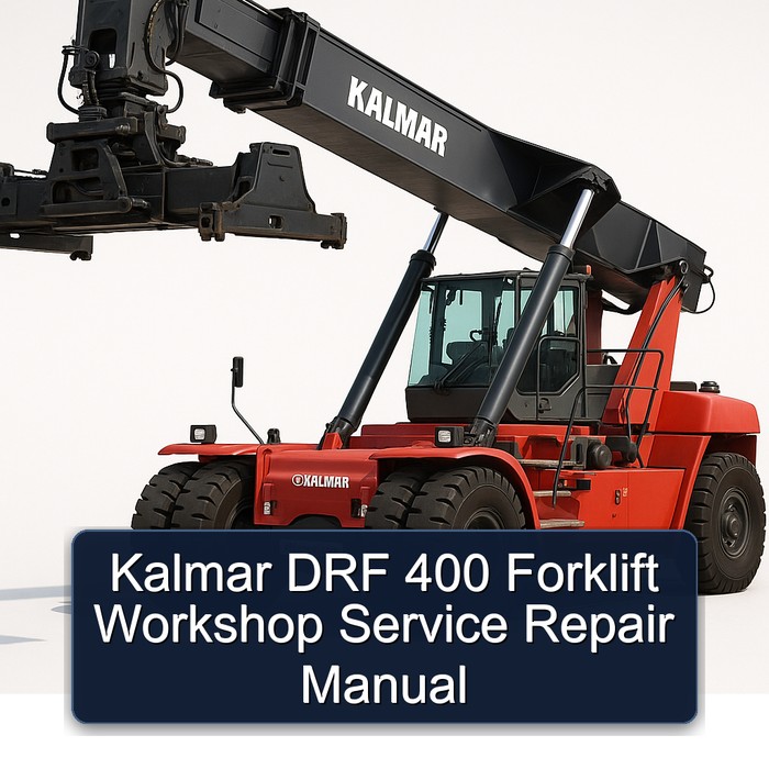 Kalmar Drf 400 Forklift Workshop Service Repair Manual PDF Download