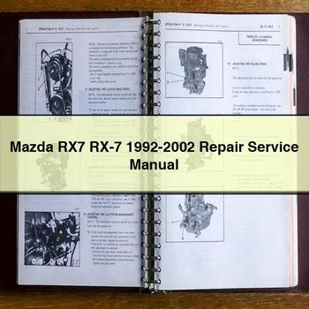 Mazda RX7 RX-7 1992-2002 Repair Service Manual 