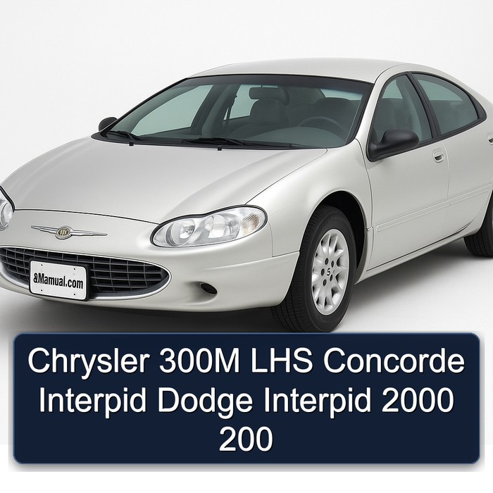 Chrysler 300M LHS Concorde Interpid Dodge Interpid 2000 200