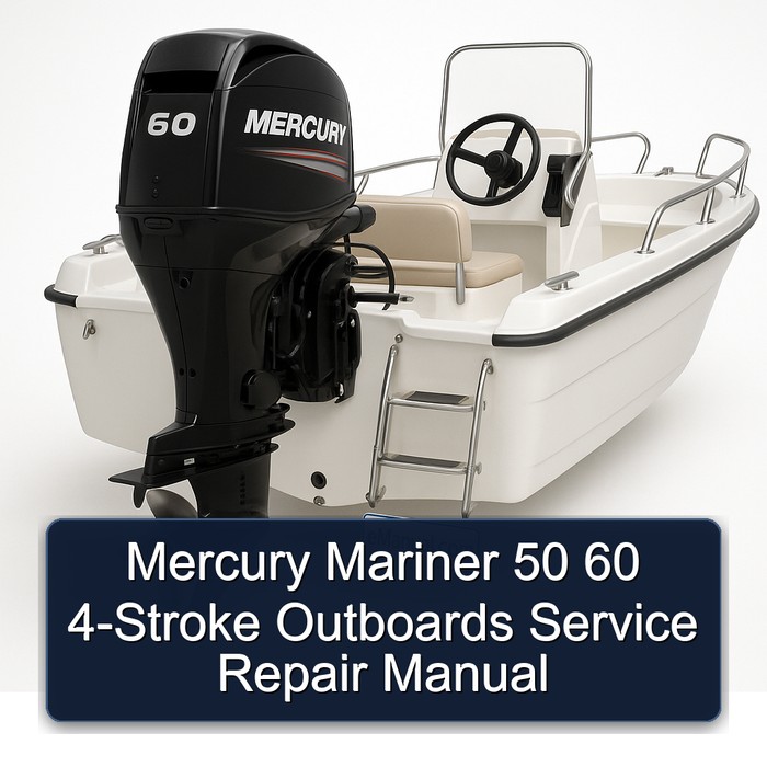 Mercury Mariner 50 60 4-Stroke Outboards Manual de servicio y reparación