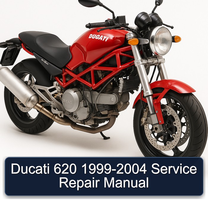 Ducati 620 1999-2004 Manual de servicio y reparación