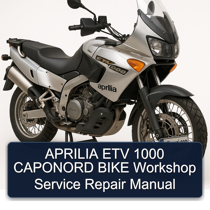 APRILIA ETV 1000 CAPONORD BIKE Workshop Manual de servicio y reparación